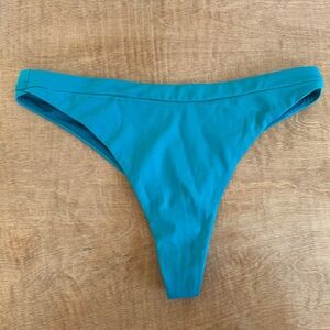 Jolyn Clothing Teal Bikini Bottom - High Cut